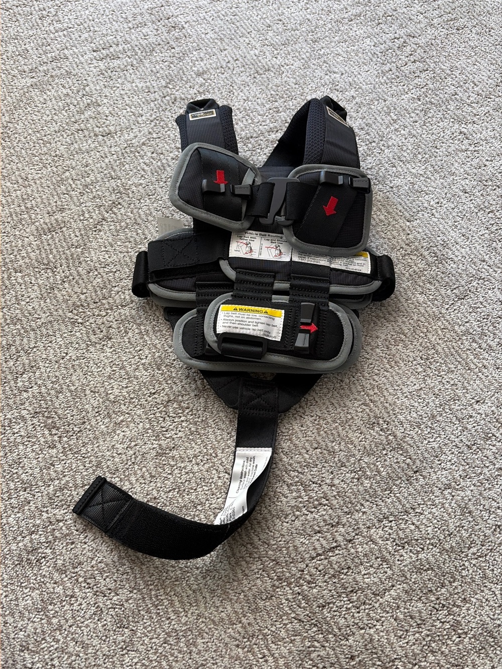 RideSafer Delight Travel Vest – Size XS – Excellent Condition - Black - Picture 4 of 10